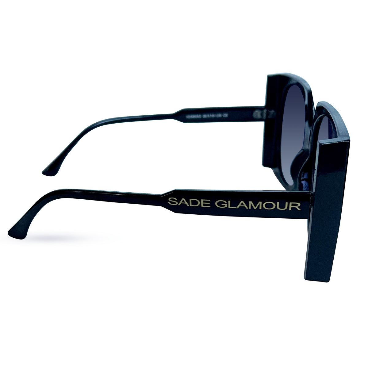 WOMAN IN BLACK SHADES